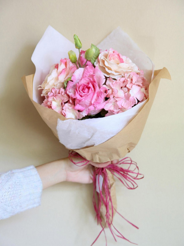 Flowers Bouquet - pink